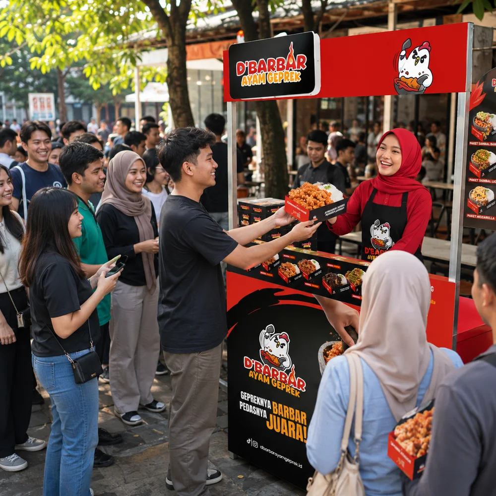Solusi Kemitraan D'Barbar Ayam Geprek